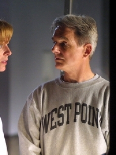 Mark Harmon and Allison Janney
