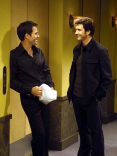 Eric McCormack and Dylan McDermott, 2003