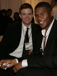 Scott Porter and Gaius Charles 