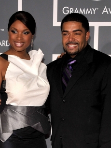 Jennifer Hudson and David Otunga arrive at the 51st Annual Grammy Awards held at the Staples Center on February 8, 2009 in Los Angeles, California