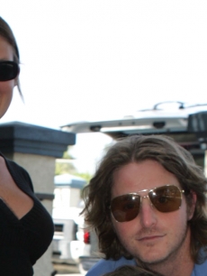 Kelly Sott and Cameron Douglas pictured in 2007