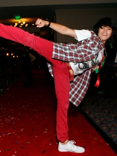 Booboo Stewart arrives at the 2007 Hollywood’s Santa Parade on November 25, 2007 in Hollywood, California