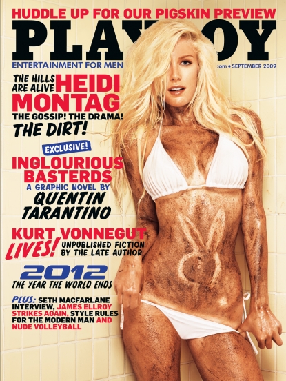Heidi Pratt on the cover of the September 2009 issue of Playboy