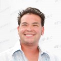 Jon Gosselin smiles while hosting a pool party at Wet Republic at the MGM Grand in Las Vegas on August 29, 2009