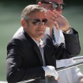 George Clooney departs from the Excelsior Hotel during the 66th Venice Film Festival on September 8, 2009 in Venice, Italy