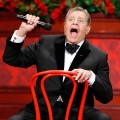 Jerry Lewis jokes around during the 44th annual Labor Day Telethon to benefit the Muscular Dystrophy Association at the South Point Hotel & Casino September 6, 2009 in Las Vegas, Nevada