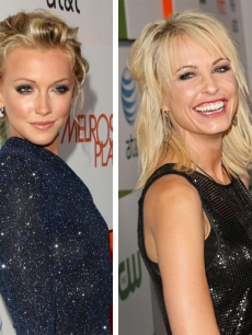 Katie Cassidy, Josie Bissett at The CW’s ‘Melrose Place’ premiere party, Los Angeles, Aug. 22, 2009
