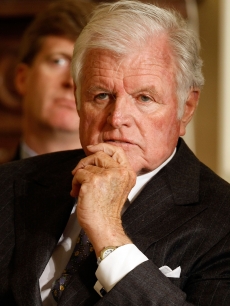 Sen. Ted Kennedy at the White House March 5, 2009
