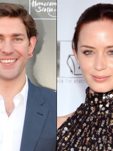 John Krasinski and Emily Blunt