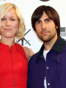 Jason Schwartzman and his wife step out at the Opening Ceremony Japan flagship store opening in Tokyo, Japan on August 29, 2009