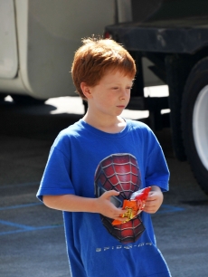 Joseph Pupo, who plays Brady Hobbes, films ‘Sex and The City 2’ with Cynthia Nixon, Manhattan, Sept. 2, 2009