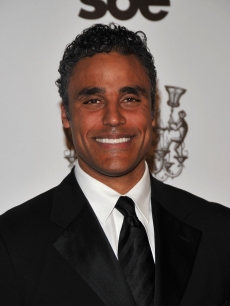 Rick Fox arrives at the Grand Opening of the new SLS Hotel at Beverly Hills on December 4, 2008