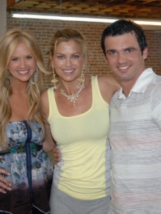 Nancy O’Dell, Kathy Ireland and Tony Dovolani