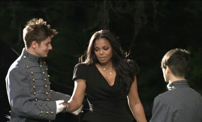 Janet Jackson arrives at the funeral for her brother, Michael Jackson, Glendale, Calif., Sept. 3, 2009
