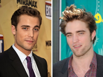 Dustin Milligan and Robert Pattinson
