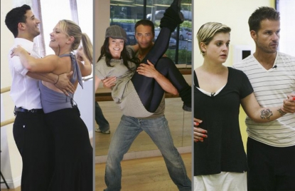Mark Ballas, Melissa Joan Hart, Mark Dacascos, Lacey Schwimmer, Kelly Osbourne and Louis van Amstel from ‘Dancing With the Stars’