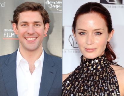 John Krasinski and Emily Blunt