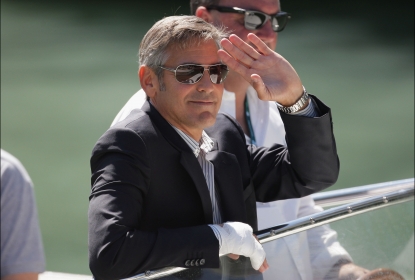 George Clooney departs from the Excelsior Hotel during the 66th Venice Film Festival on September 8, 2009 in Venice, Italy