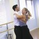 Mark Ballas and Melissa Joan Hart practice for ‘DWTS,’ Aug. 2009
