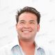 Jon Gosselin smiles while hosting a pool party at Wet Republic at the MGM Grand in Las Vegas on August 29, 2009