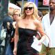 Kim Cattrall holds what appears to be a page from the ‘Sex and The City 2’ script, NYC, Sept. 3, 2009