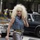 Kim Cattrall is spotted on the set of ‘Sex in The City 2’ rocking vintage Samantha Jones on location in Manhattan on September 9, 2009