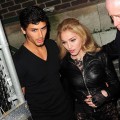Jesus Luz and Madonna are spotted attending Marc Jacobs Spring 2010 at the NY State Armory on September 14, 2009 in New York City