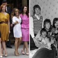 The ladies of ‘Sex and The City 2’ in 2009 and The Beatles in 1967