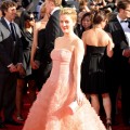 The stunning Drew Barrymore arrives at the 61st Primetime Emmy Awards held at the Nokia Theatre on September 20, 2009 in Los Angeles, California