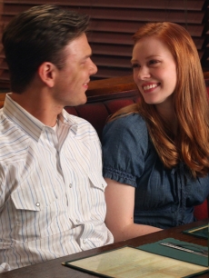 Jim Parrack, Deborah Ann Woll in ‘True Blood’ Season 2