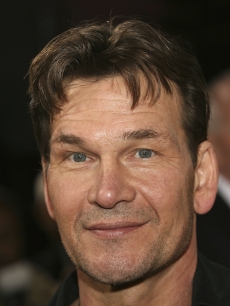 Patrick Swayze attends the world premiere of ‘Rocky Balboa’ at Grauman’s Chinese Theater, Los Angeles, December 13, 2006