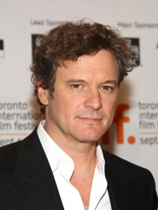 Colin Firth speaks onstage at press conference for Tom Ford’s directorial debut, ‘A Single Man,’ held at the Four Seasons Hotel in Toronto, Canada on September 15, 2009