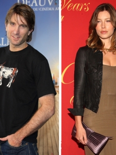 Sharlto Copley and Jessica Biel