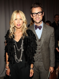 Rachel Zoe and Brad Goreski attend the Marchesa Spring 2010 Presentation at Chelsea Art Museum, NYC, September 16, 2009 