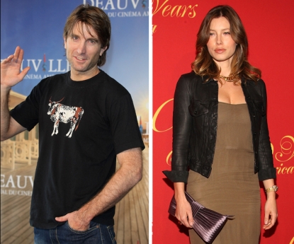 Sharlto Copley and Jessica Biel