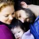 Katherine Heigl and Josh Kelley hold their daughter, Nancy Leigh (Naleigh), Sept. 12, 2009 