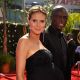 A very pregnant Heidi Klum and husband Seal step out at the 61st Primetime Emmy Awards at the Nokia Theatre in LA on September 20, 2009