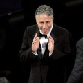 Jon Stewart takes the stage during the 61st Primetime Emmy Awards held at the Nokia Theatre, LA, September 20, 2009