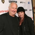Randy Quaid and wife Evi pose on the red carpet in Hollywood on November 11, 2008