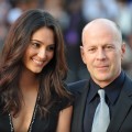 Bruce Willis and his wife Emma Heming arrive for the world premiere of ‘Surrogates’ in Los Angeles on September 24, 2009
