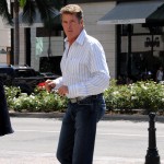 David Hasselhoff steps out in Beverly Hills on September 21, 2009 