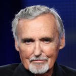 Dennis Hopper of the television show ‘Crash’ speaks during the Starz Network segment of the Television Critics Association Press Tour, Pasadena, Calif., July 29, 2009