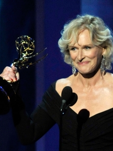 Glenn Close accepts the Outstanding Lead Actress In A Drama Series award for ‘Damages’ onstage during the 61st Primetime Emmy Awards held at the Nokia Theatre, LA, September 20, 2009