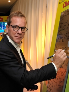Keifer Sutherland added his name to the leader board to help start something good  — Lipton Green Tea made a donation to CASA on behalf of him and stars including Debra Messing, Michael C. Hall, Jennfier Carpenter, Michael J Fox and more!