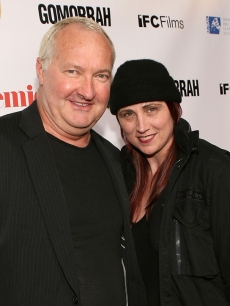 Randy Quaid and wife Evi pose on the red carpet in Hollywood on November 11, 2008