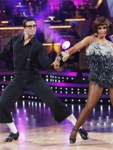 Dmitry Chaplin and Mya during Week 2 od ‘DWTS’