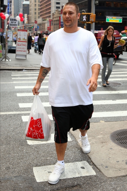 Kevin Federline steps out in New York City, August 25, 2009