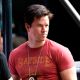 Mark Wahlberg works on the set of ‘The Other Guys,’ NYC, Sept. 23, 2009