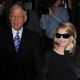 David Letterman and Madonna tape the ‘Late Show with David Letterman’ outside Ed Sullivan Theater on September 30, 2009 in New York City