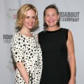 Former couple Sarah Paulson and Cherry Jones in happier times in April 2009